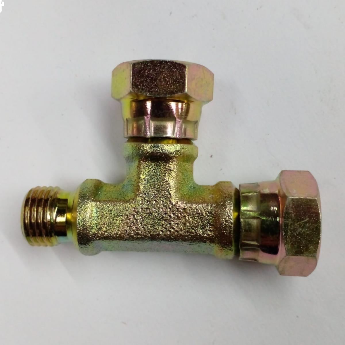 Adaptador tee 1/4 bnp 1cx - 816/90060