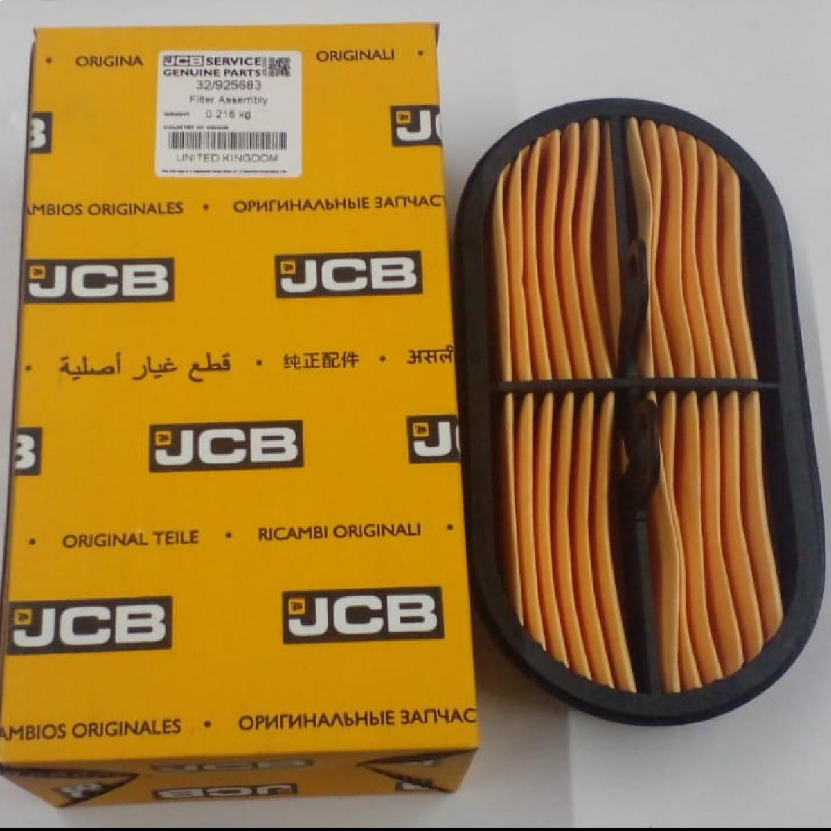 Filtro de aire secundario 215 mot jcb - 32/925683