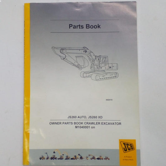 Manual de partes js 260 - 9800/5872