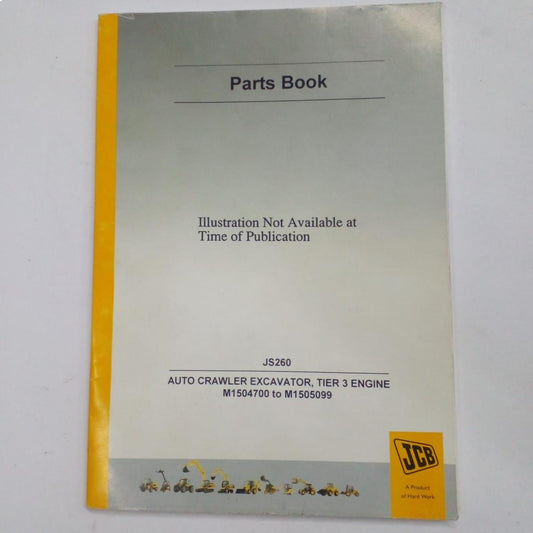 Catalogo de partes js260lr tier 3 - 9800/5883